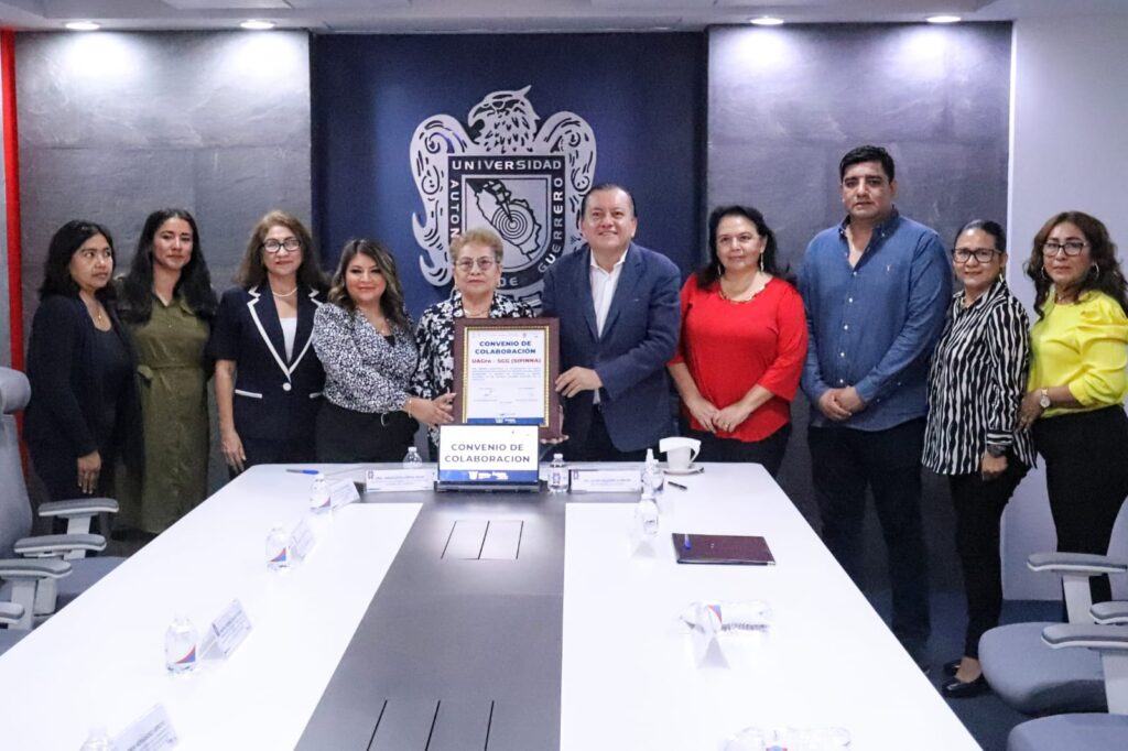 FIRMAN CONVENIO DE COLABORACIÓN SGG, UAGRO Y SIPINNA PARA QUE JÓVENES EN RECLUSIÓN CONTINÚEN SUS ESTUDIOS