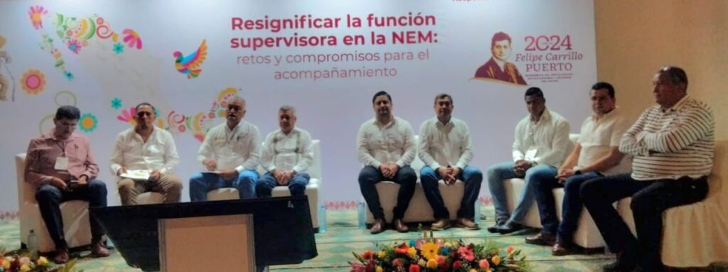 INAUGURA MARCIAL RODRÍGUEZ SALDAÑA EL EVENTO “RESIGNIFICAR LA FUNCIÓN SUPERVISORA EN LA NUEVA ESCUELA MEXICANA”
