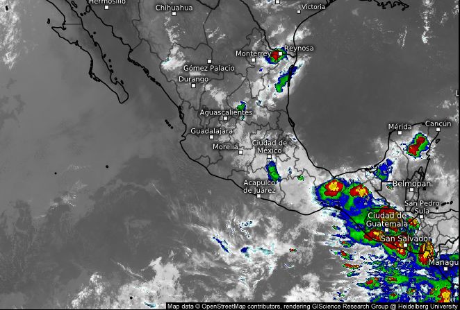 LA SGIRPCGRO RECOMIENDA EXTREMAR PRECAUCIONES ANTE PRONÓSTICO DE LLUVIAS PARA LAS PRÓXIMAS HORAS