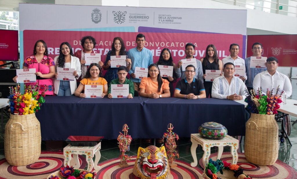 PRESENTA EL GOBIERNO DE GUERRERO LA CONVOCATORIA “PREMIO AL MÉRITO JUVENIL 2024”