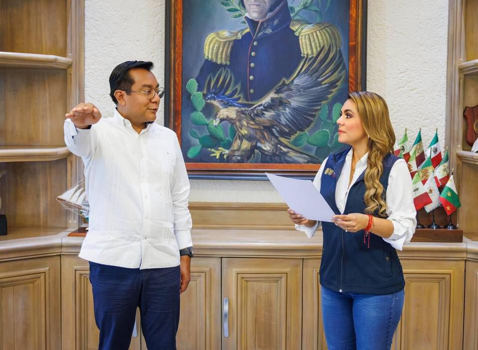 Anuncia la gobernadora Evelyn Salgado Pineda la designación de Simón Quiñones Orozco como nuevo titular de Sectur Guerrero