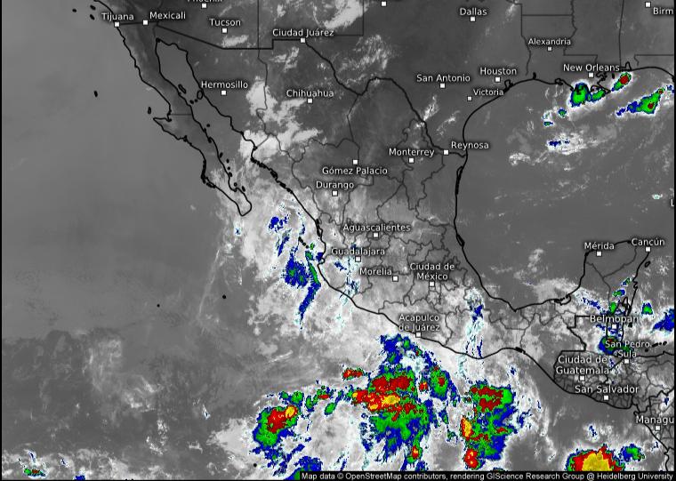 ESTE MARTES SE PREVÉN LLUVIAS LIGERAS INTERMITENTES EN GUERRERO: SGIRPCGRO