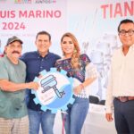 Entrega Evelyn Salgado apoyos del Tianguis Marino 2024 en Zihuatanejo