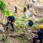 Gobierno de Evelyn Salgado realiza Jornada Integral de Limpieza y Reordenamiento en la Quebrada y playa Manzanillo