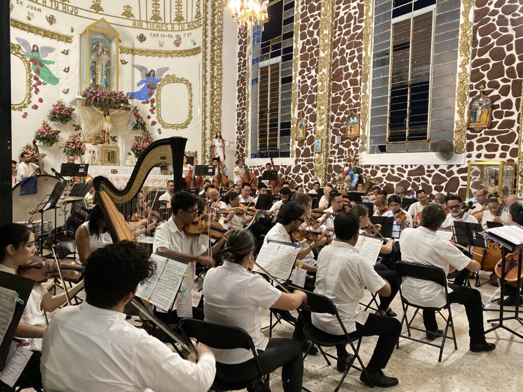 Llega la Orquesta Filarmónica a los Barrios Históricos de Acapulco