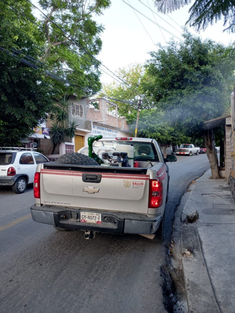 La Secretaría de Salud Guerrero redobla los esfuerzos con múltiples actividades enfocadas al combate del mosco transmisor del dengue