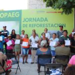 Realiza PROPAEG Jornada de Reforestación en zona afectadas por Otis en Acapulco