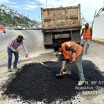 Realizan CAPASEG y CICAEG reparación de una cuarta fuga en la Escénica de Acapulco