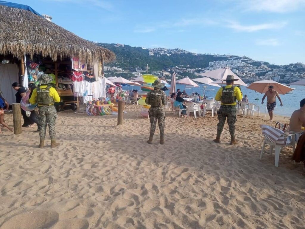 Se brinda atención y seguridad a turistas en Acapulco a través del Operativo de Verano 2024