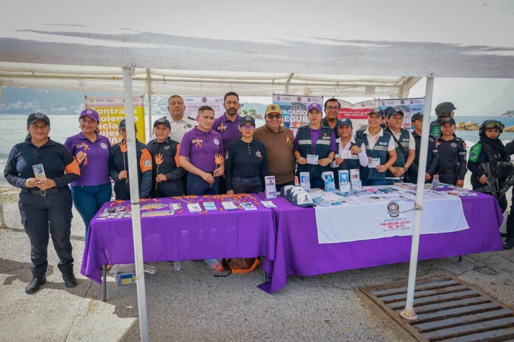 Supervisa Evelyn Salgado acciones del Operativo de Verano 2024 y recorre playas de Acapulco