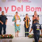 Celebra Evelyn Salgado con incentivos y equipamiento el Día de las y los Bomberos de Guerrero