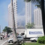 Cuerpos de emergencia sofocan conato de incendio en hotel de Acapulco