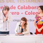 Cumple Evelyn Salgado con los adultos mayores: Firma convenio con Notarios en el marco del “Mes del Testamento” en Guerrero