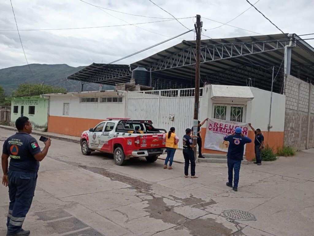 INSTRUYE GOBERNADORA EVELYN SALGADO PINEDA SUPERVISAR REFUGIOS TEMPORALES EN LA REGIÓN MONTAÑA
