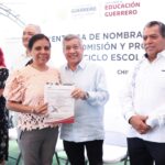 Impulsa Evelyn Salgado la transformación educativa con la entrega de 39 nombramientos de admisión y promoción vertical