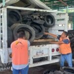 Para combatir el dengue, impulsa Evelyn Salgado llantatón en la región Norte