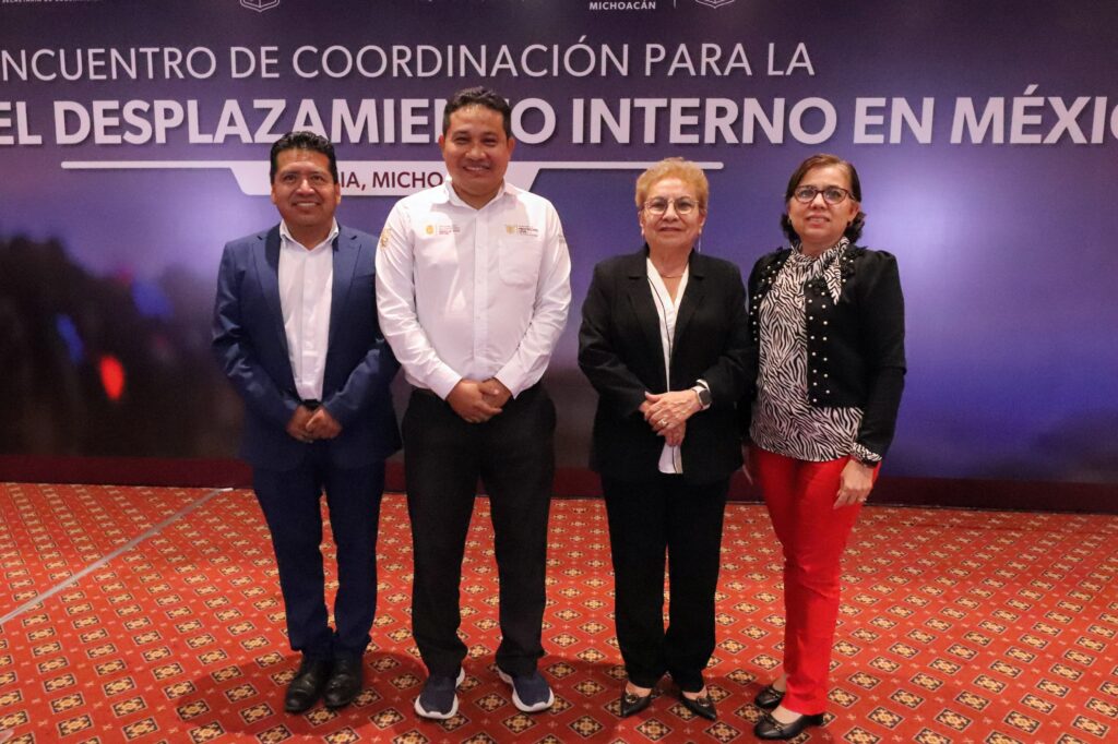 Participa SGG en encuentro nacional para la atención del desplazamiento interno