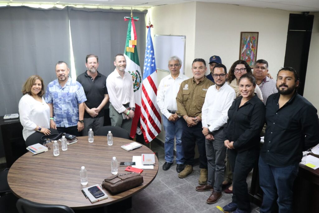 SGIRPCGRO y Embajada de Estados Unidos en México acuerdan fortalecer la cooperación en materia de prevención de riesgos