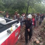 Unidad Canina de la SGIRPCGRO participó en labores de búsqueda y localización de menor reportado como desaparecido en Huiziltepec