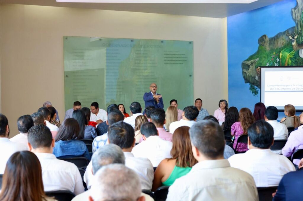 La gobernadora Evelyn Salgado Pineda presentará su tercer informe de gobierno ante la sede del Poder Legislativo del periodo del 16 de octubre de 2023 al 15 de octubre de 2024