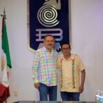 El Mtro. Abel Bruno Arriaga, titular de la Secretaría para el Desarrollo de los Pueblos Indígenas y Afromexicanos, sostuvo una reunión con el Mtro. Jesús Villanueva Vega, Director General del Colegio de Bachilleres del Estado de Guerrero.