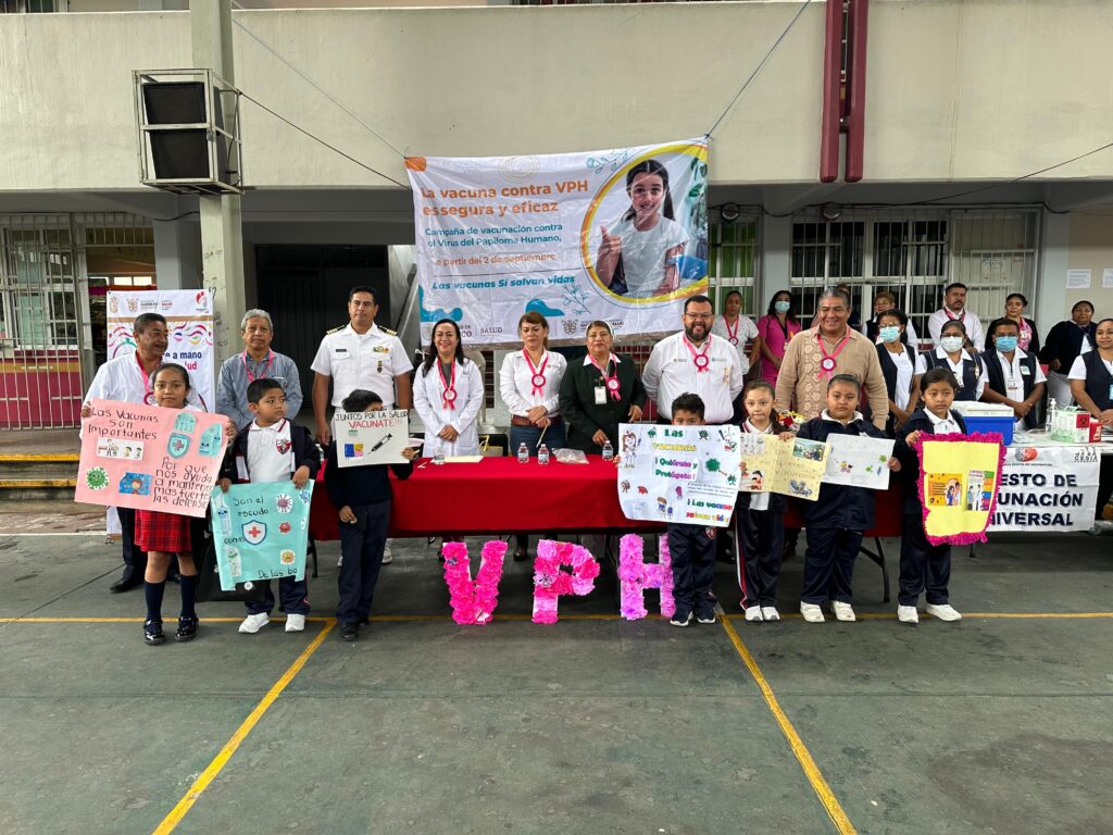 Instruye Evelyn Salgado Pineda reforzar la prevención del VPH con campaña de vacunación en Guerrero