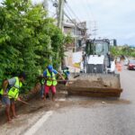 Instruye la gobernadora Evelyn Salgado trabajar de manera prioritaria en la Avenida Escénica de Acapulco ante la temporada de lluvias