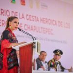 La gobernadora, Evelyn Salgado honra a los Niños Héroes al conmemorar el 177 aniversario de la gesta heroica de Chapultepec