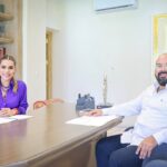 La gobernadora Evelyn Salgado Pineda sostuvo una reunión con el subsecretario de Finanzas y Administración del Gobierno del Estado de Guerrero