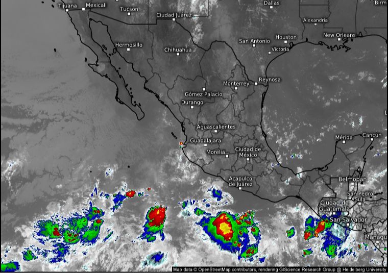 SGIRPCGRO ALERTA POR TEMPORAL DE LLUVIAS FUERTES DURANTE LOS PRÓXIMOS DÍAS EN GUERRERO