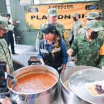Supervisa Evelyn Salgado la atención humanitaria del Gobierno del Estado en el albergue de Expo Mundo Imperial
