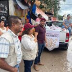 Continúa Evelyn Salgado las labores de apoyo a las familias de Guerrero tras el paso del huracán John