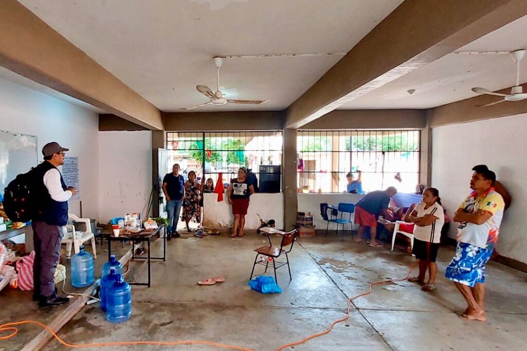 Prioriza Evelyn Salgado la salud, protección y bienestar de la población afectada tras el paso de “John” en Guerrero
