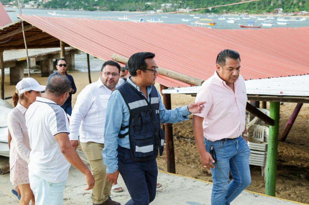 Instruye Evelyn Salgado atender afectaciones en zonas turísticas de Acapulco