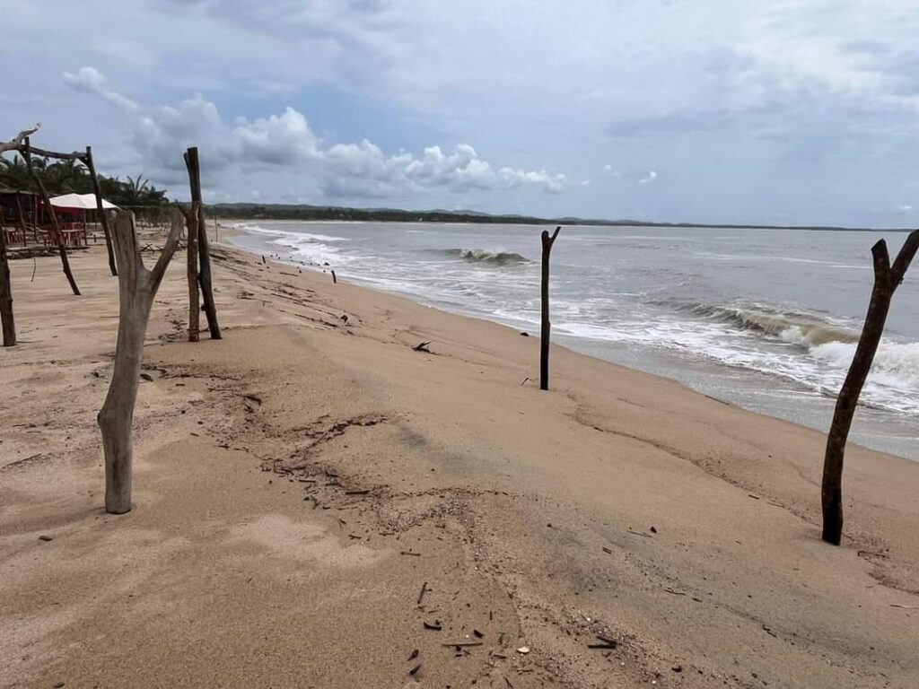 Se completa la limpieza de la playa Las Peñitas en Marquelia