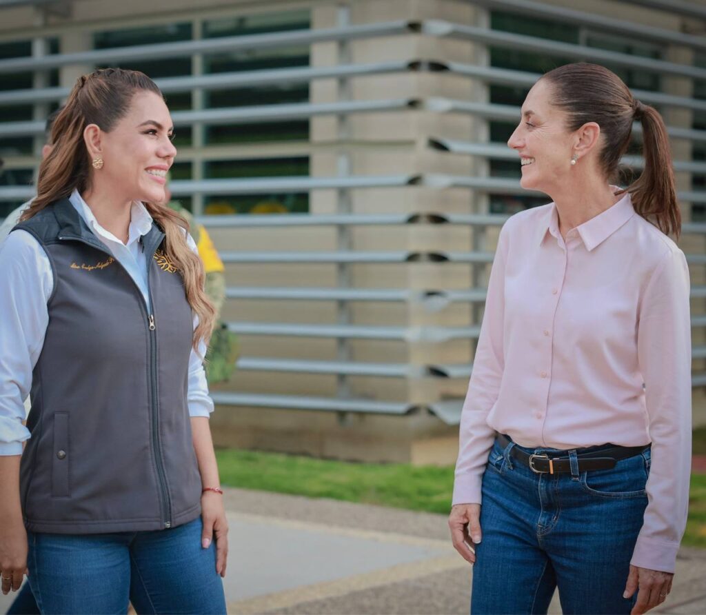 Se reúnen por segunda ocasión la gobernadora Evelyn Salgado y la presidenta de México, Claudia Sheinbaum, para evaluar afectaciones por John