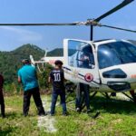 Gobierno de Guerrero realiza puente aéreo para entrega de ayuda humanitaria en Tierra Colorada