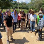 La SGIRPCGRO Y CENAPRED supervisan estabilidad de laderas en el municipio de Acatepec en la región de la Montaña