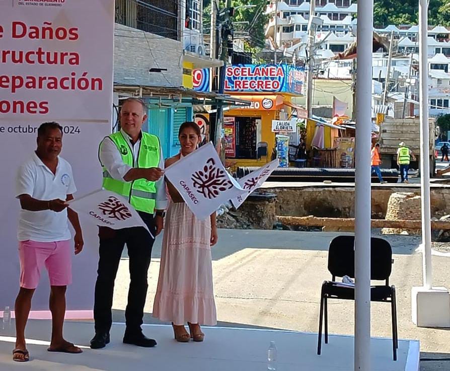 Se invertirán 7.8 MDP para la rehabilitación de agua, drenaje y reparación de socavones en la bahía de Puerto Marqués
