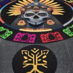 Gobierno del estado inauguró en Chilpancingo el tapete monumental y Ofrenda, por la celebración del Día de Muertos