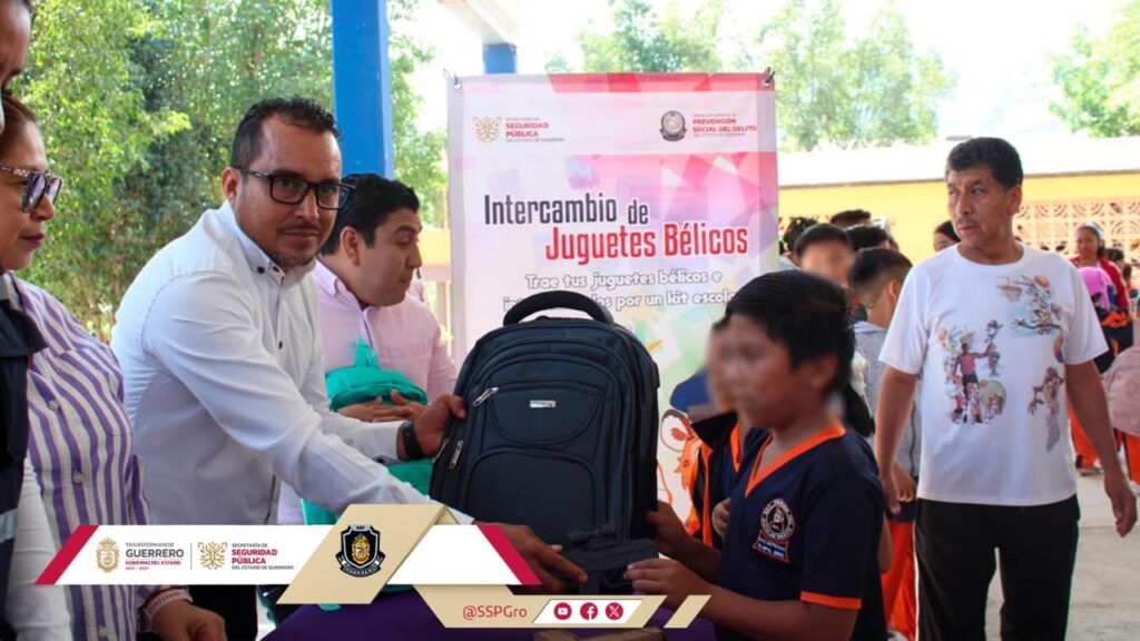 Refuerza la SSP Guerrero sus jornadas de paz en el municipio de Tlapa de Comonfort