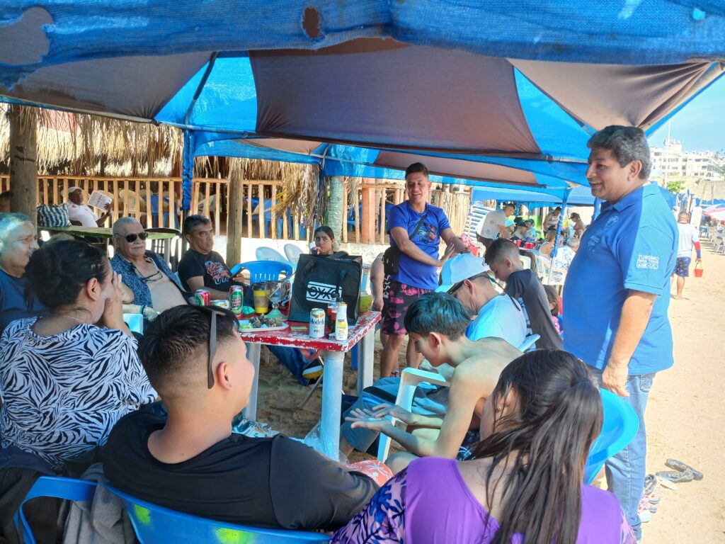 Brinda gobierno de Guerrero atención a turistas en los destinos del Hogar del Sol