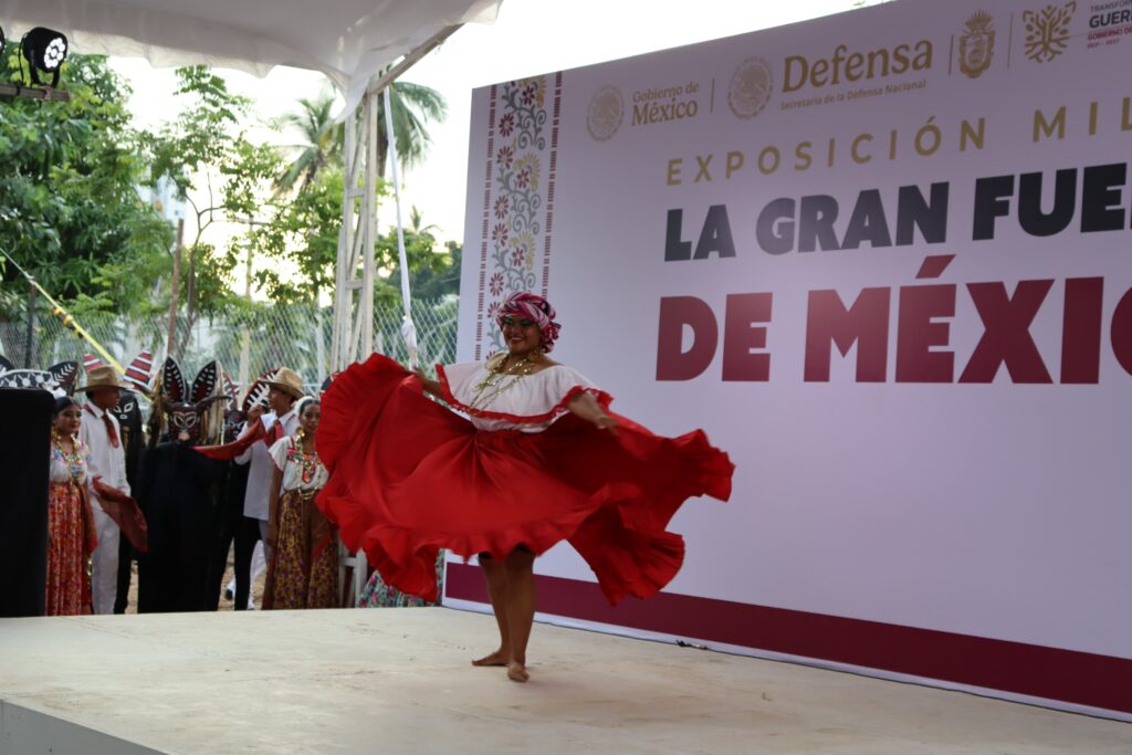 Exhibe Guerrero riqueza cultural, gastronómica y de artesanías en Expo Militar “La Gran Fuerza de México”