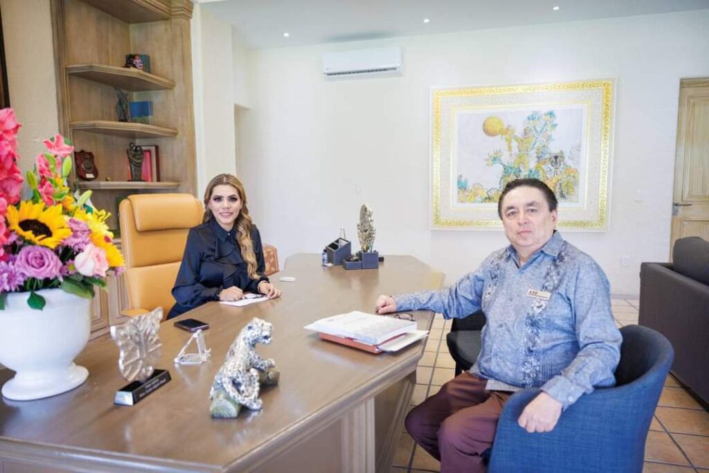 Evelyn Salgado y el Auditor Superior de Guerrero, Marco César París refuerzan compromiso con la transparencia