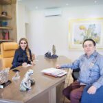 Evelyn Salgado y el Auditor Superior de Guerrero, Marco César París refuerzan compromiso con la transparencia