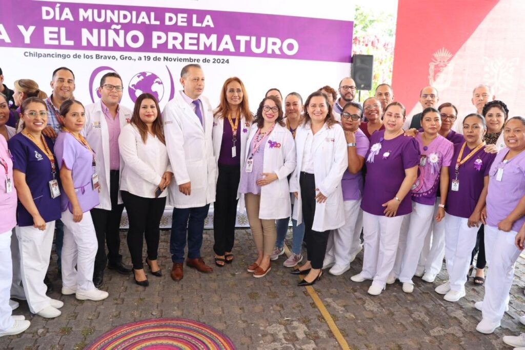 Reconocen SSG, IMSS Bienestar DIF Guerrero y HMNG inversión del gobierno de Evelyn Salgado a la atención de niñas y niños prematuros