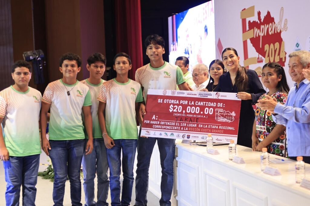 Celebra el gobierno de Guerrero el talento juvenil con la tercera edición del Concurso Emprende Edu 2024