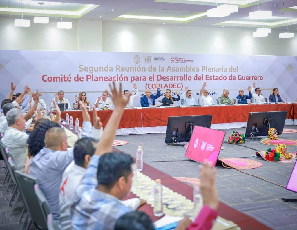 Encabeza Evelyn Salgado sesión Plenaria de COPLADEG; destaca avances sólidos de la transformación en Guerrero