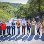 Evelyn Salgado entrega rehabilitación de carretera en Paso Morelos e inaugura la Unidad de Salud IMSS Bienestar de Ozomatlán, en Huitzuco