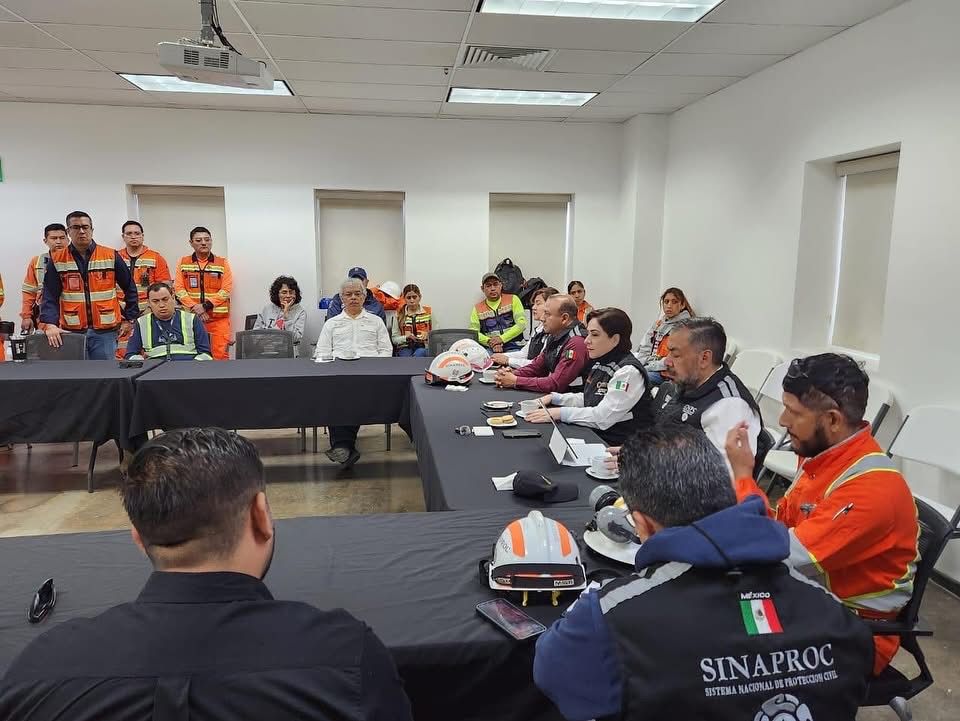 Titular de la SGIRPCGRO junto con autoridades federales, realizan recorrido por empresa minera ubicada en Cocula